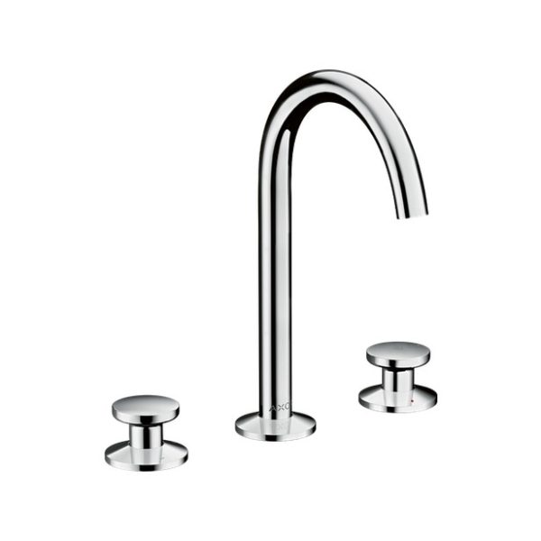 Μπαταρία Νιπτήρος Τριών Οπών AXOR ONE Chrome