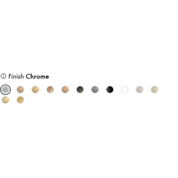 Μπαταρία Νιπτήρος Τριών Οπών AXOR ONE Chrome - Image 5
