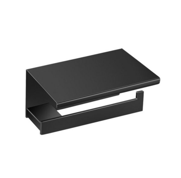 Paper holder with black Monogram lid