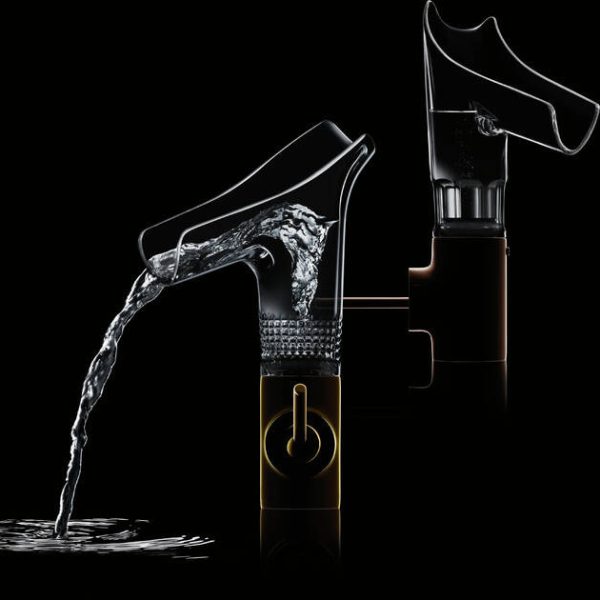 AXOR STARCK V Chrome Basin Mixer Tap - Image 4