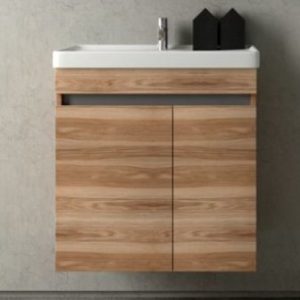 City Washbasin Base and Washbasin 60cm White