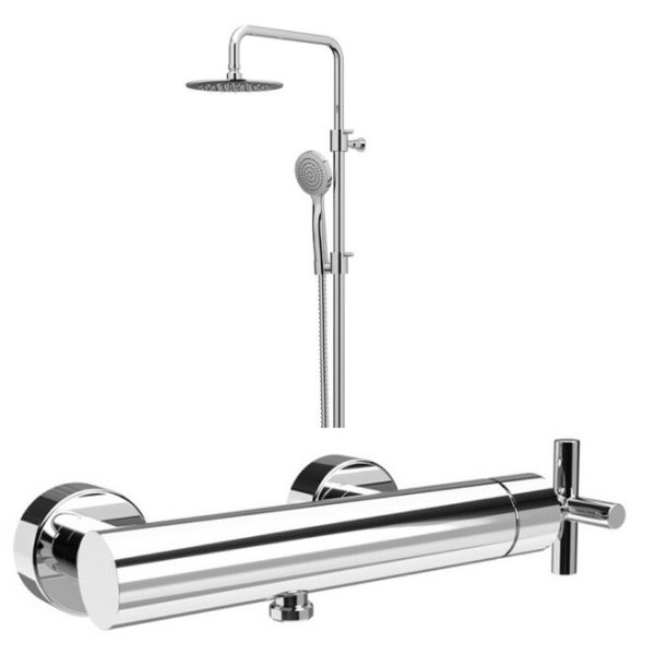 LILLY Bronzed Shower Set