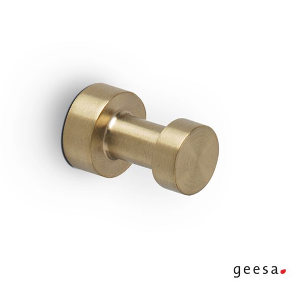 Single hook NEMOX Gold Brushed 3cm GEESA