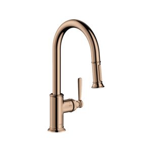 Μπαταρία Κουζίνας AXOR Montreux Polished Red Gold