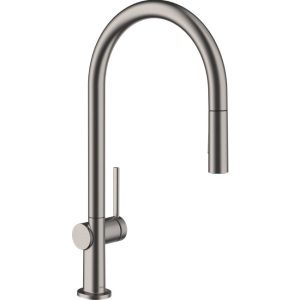 Μπαταρία Κουζίνας Talis M54 Brushed Black Chrome