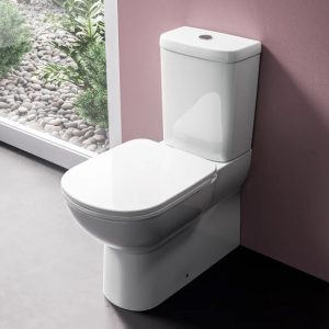 Λεκάνη Επιδαπέδια Κ/Σ Universal Gemma2 36,5×66,5 cm Λευκή