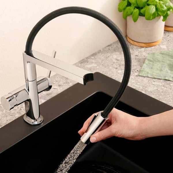 Kitchen Faucet Talis Select M54 PowderSpray Chrome - Image 2