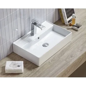 Επικαθήμενος Νιπτήρας Πορσελάνης NEW STRATA 60x42x12.5 White