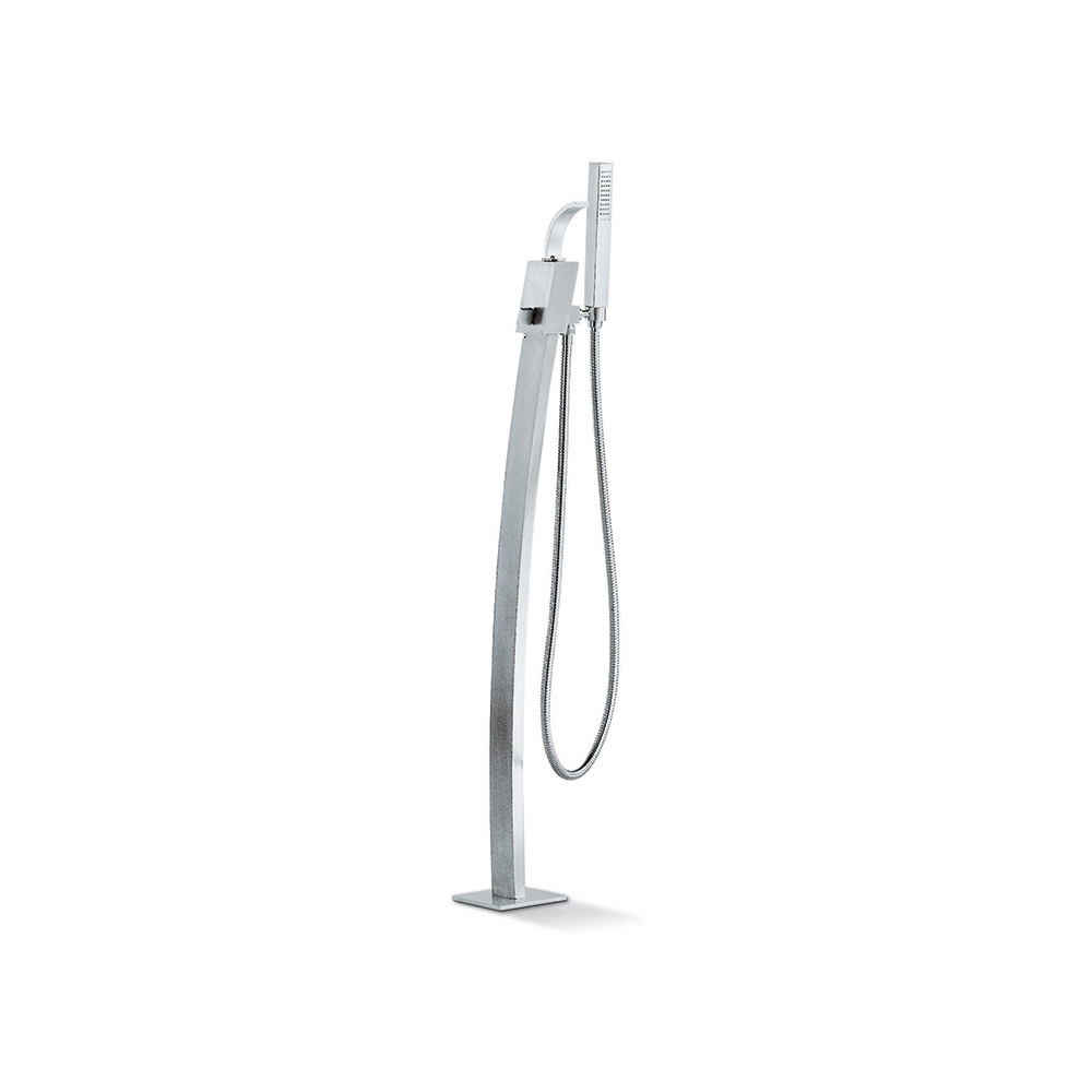 Floor Shower for external shower column Stainless Steel