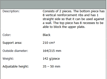 Pedestal-Head for Tile Joint C3/4T 3mm - Image 2