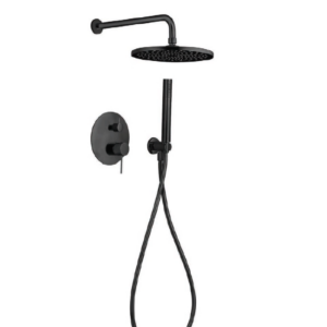 Built-in bathroom faucet, matte black XENON TEMA