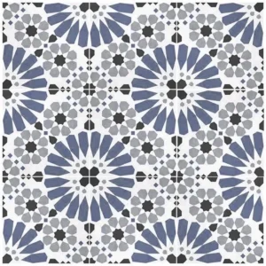 Reverie GEOMETRIC ZAFFIRO (Decor) 20x20 Rett