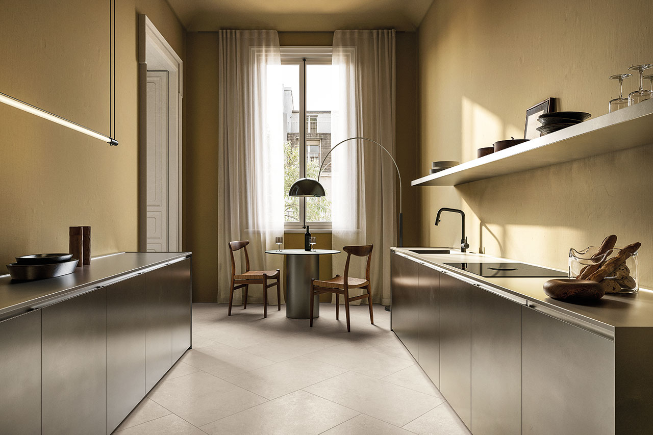 4Pietra-di-Portland_Bianco-60x90-posa-spina_CUCINA