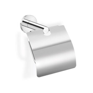 Toilet Roll Holder with Cover TWIST Chrome SANCO